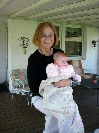 Barbara and Julia, Easter, 2009